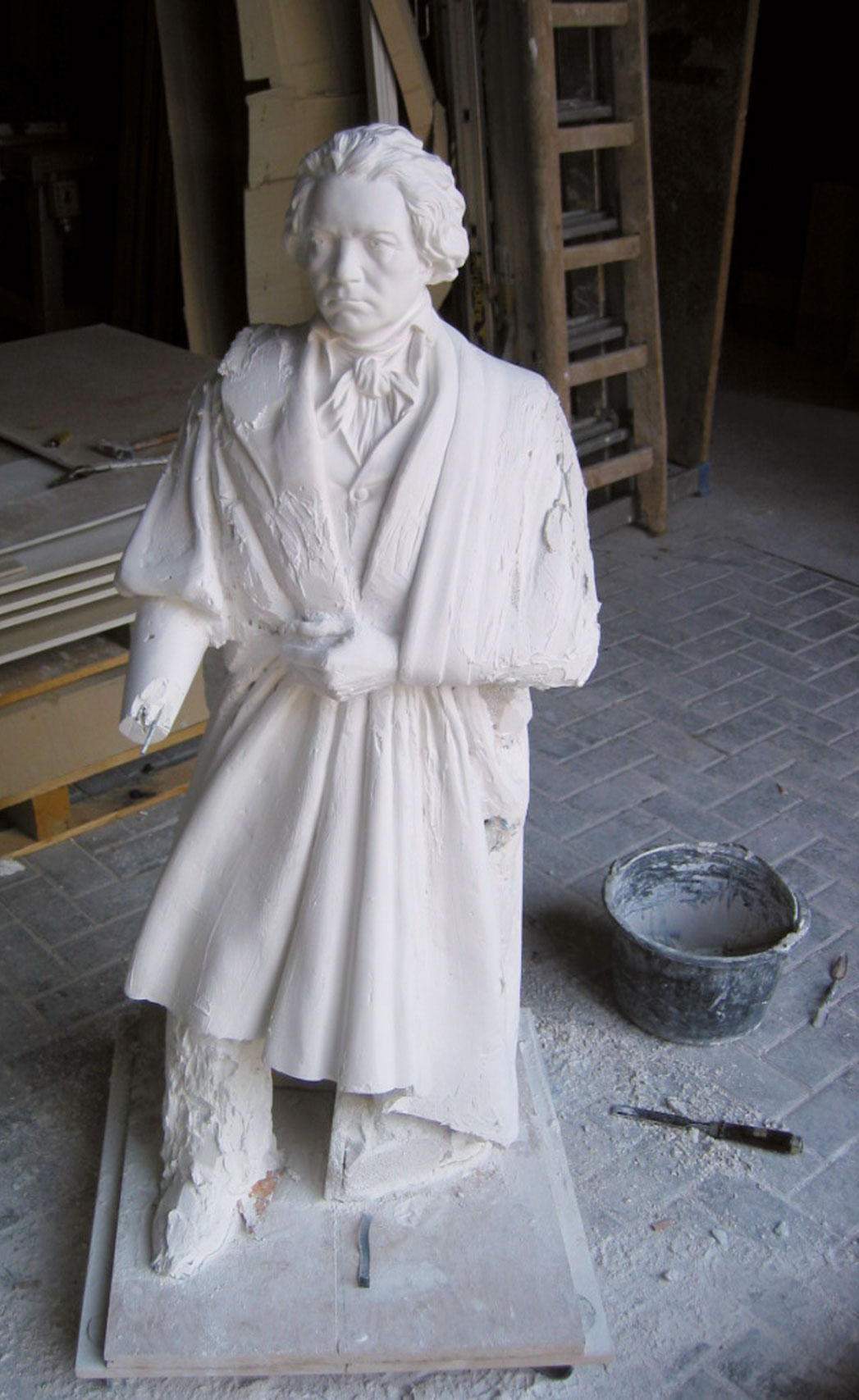Ludwig van Beethoven, Alabasterskulptur